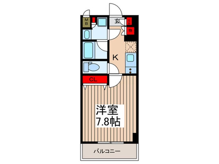 ベルヴィーユ龍賀台の物件間取画像