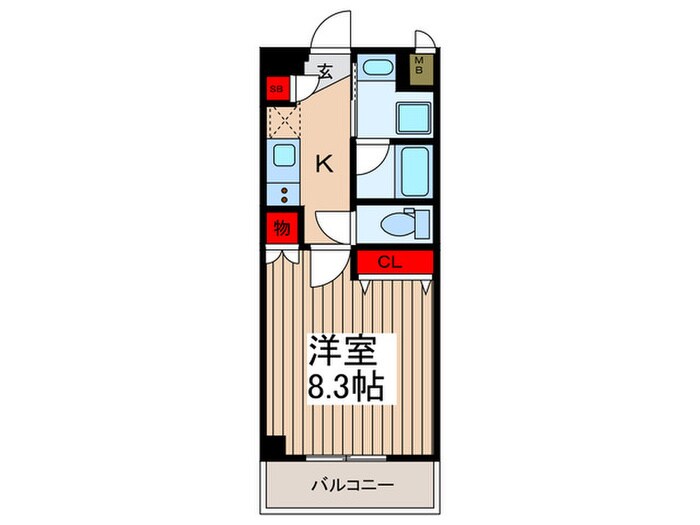 ベルヴィーユ龍賀台の物件間取画像