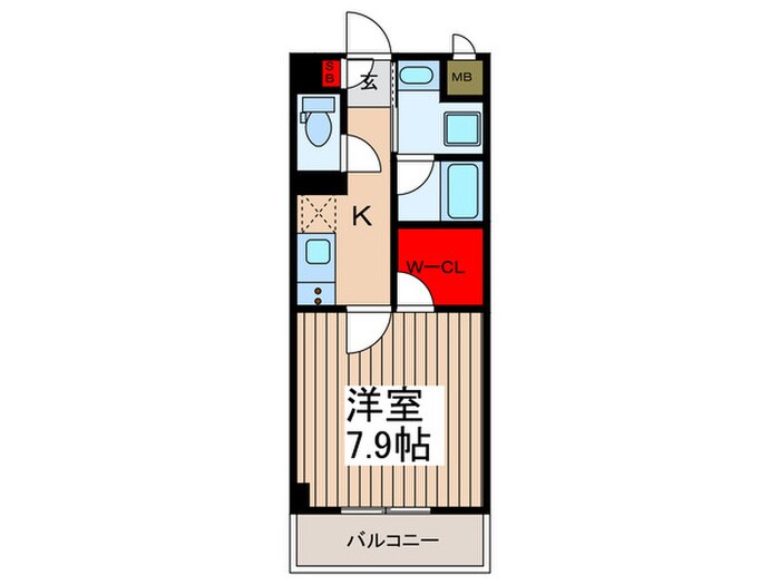 ベルヴィーユ龍賀台の物件間取画像