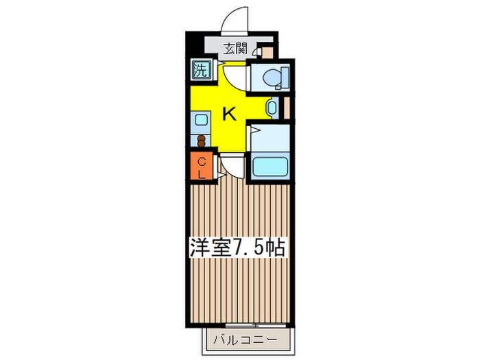 エル・スプランドゥ－ルの物件間取画像