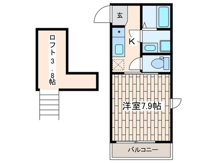 ホワイトドエルの物件間取画像