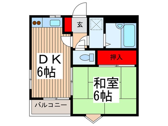 物件間取画像