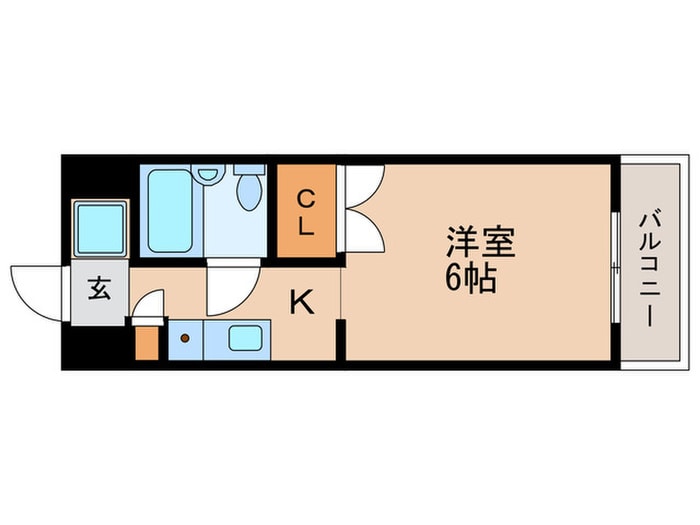 白樺マンションの物件間取画像