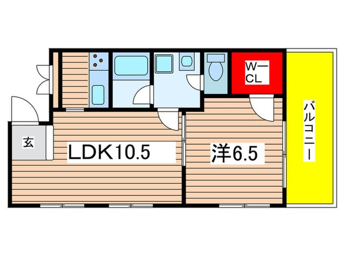 BAY　SIDE　COURT壱番館の物件間取画像