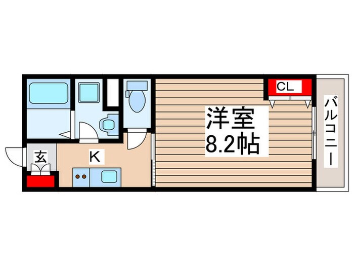 トレフル三郷中央の物件間取画像