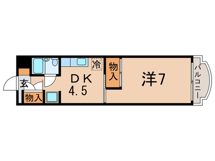 メゾネットカメリアの物件間取画像