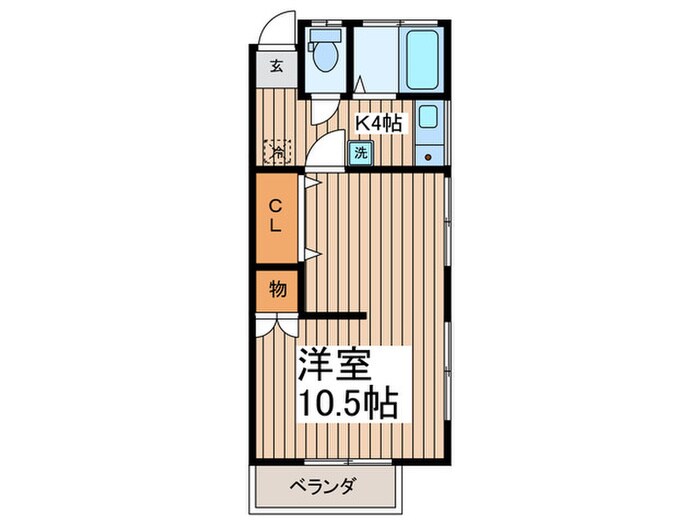 ハイムダイジンの物件間取画像