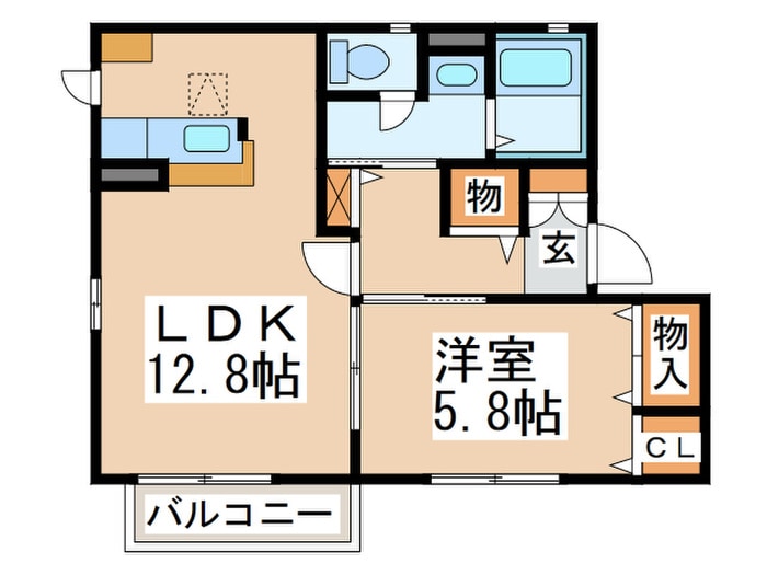 プランドールKⅡの物件間取画像