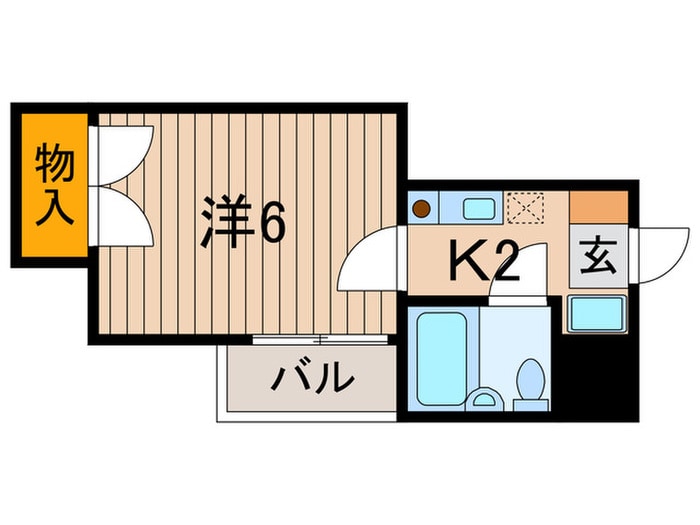 ドミ－ルあざみ野の物件間取画像