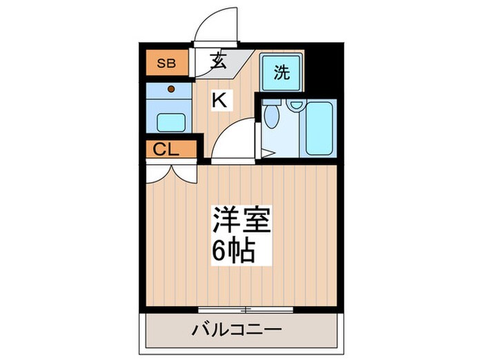 ヒルハウスコンフォ－ト２の物件間取画像