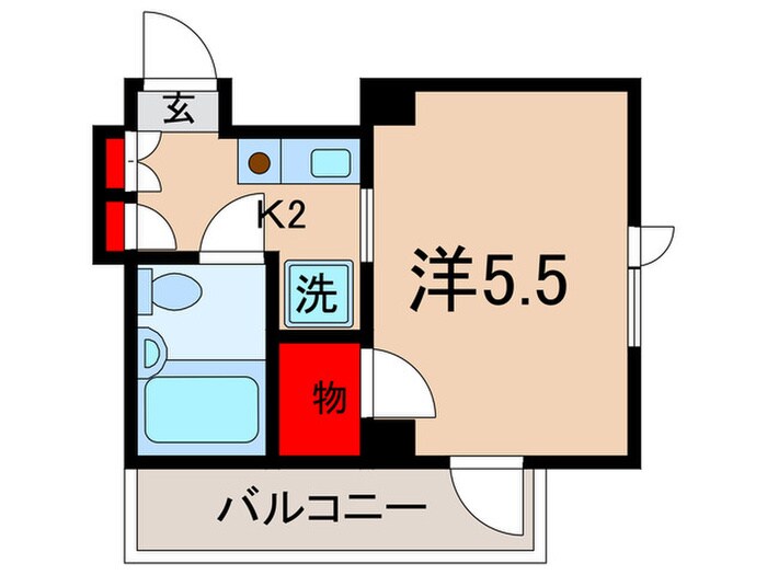 サンネストひばりの物件間取画像