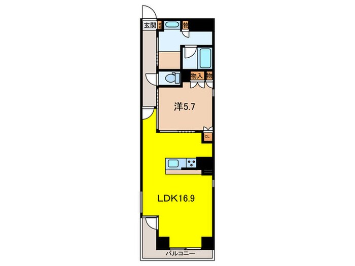 Brillia ist 文京六義園の物件間取画像