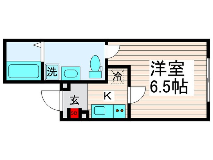 ルノン谷在家の物件間取画像
