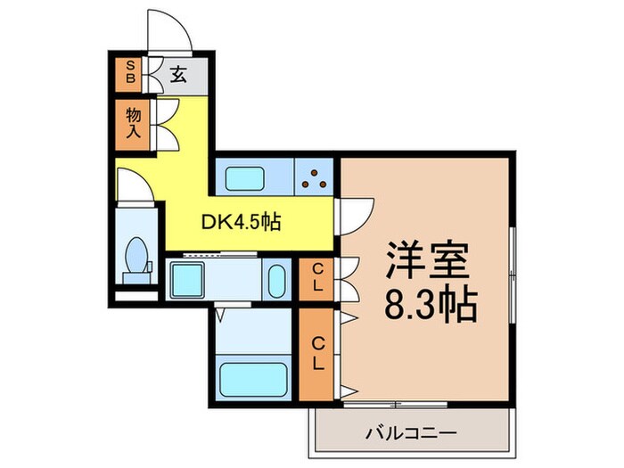 空と海の物件間取画像