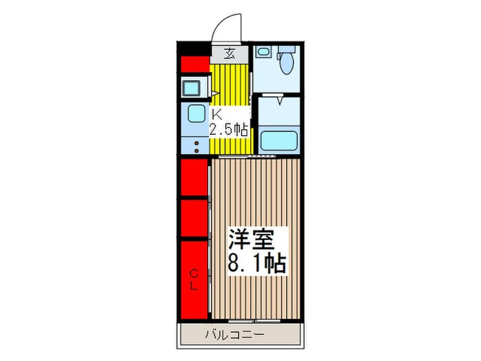 リブリ アクエリアスの物件間取画像