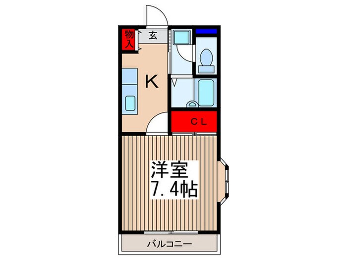 PARK　PRAZA　Ⅰの物件間取画像