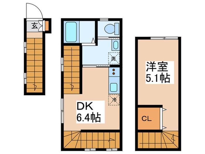 コーセリ東矢口の物件間取画像