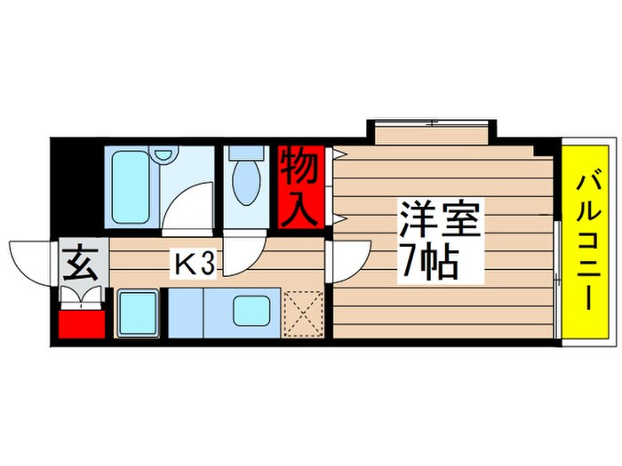 イイノガ－デンビルの物件間取画像