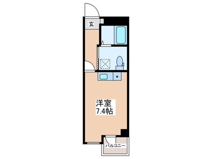 ﾊﾟ-ｸﾋﾙｽﾞ茅ヶ崎の物件間取画像