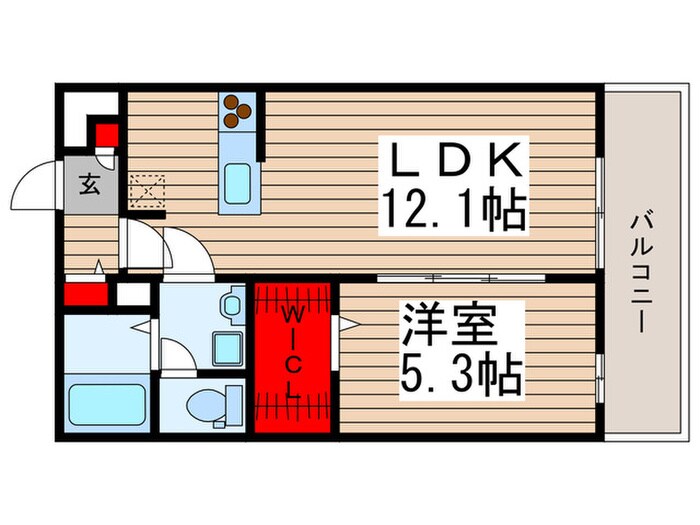 リブリ・アークⅡの物件間取画像