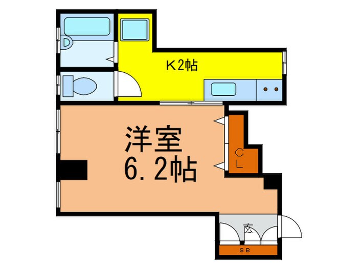 Garden　Palace 早稲田(1Ｆ～3F)の物件間取画像