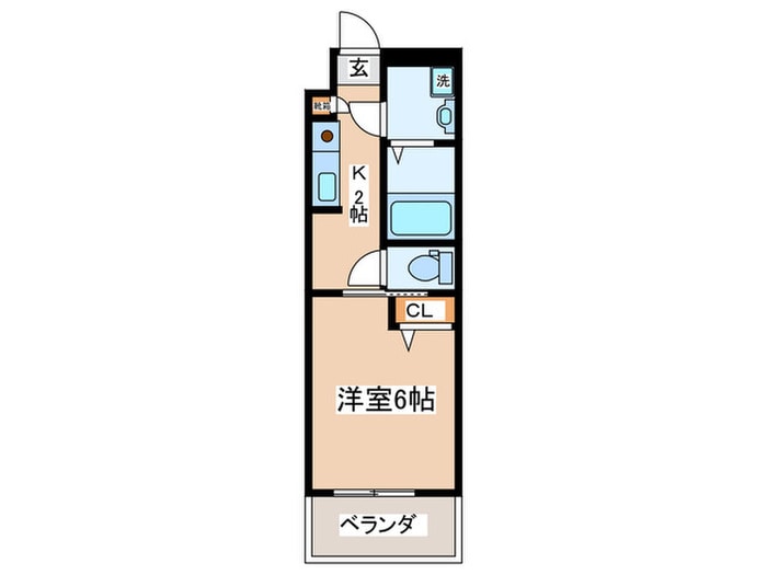 リヴェール イノウエの物件間取画像