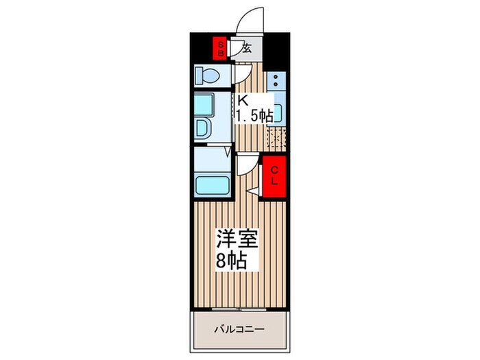 セレーノの物件間取画像