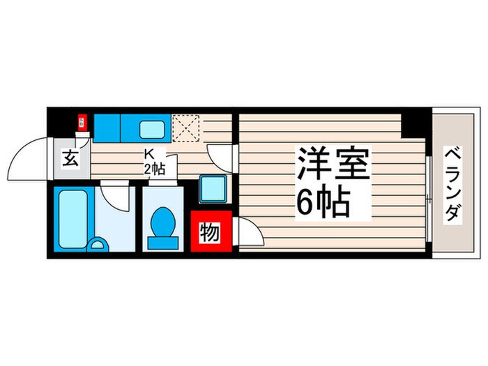 コ－ポ恵門の物件間取画像