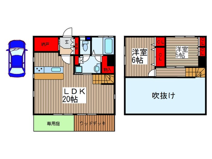 花水木の物件間取画像