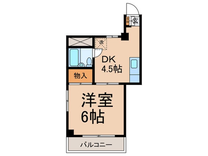 ノ－ブル星野の物件間取画像