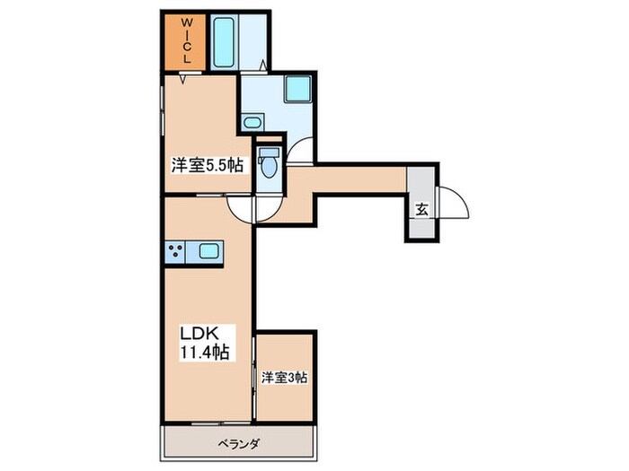 コグワルツの物件間取画像