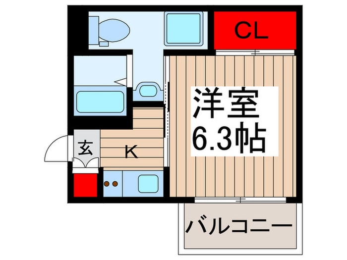 S－RESIDENCE川口Luchiaの物件間取画像