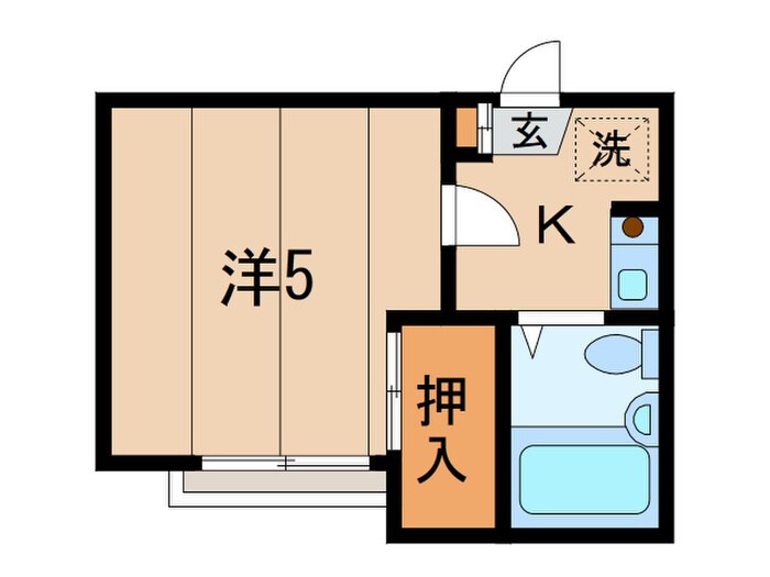 オ－ク日吉の物件間取画像