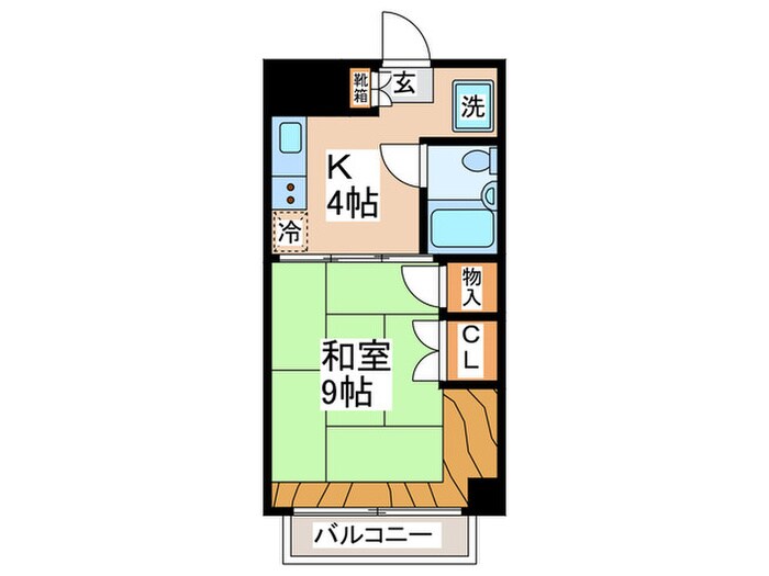 ハーロン堀之内の物件間取画像