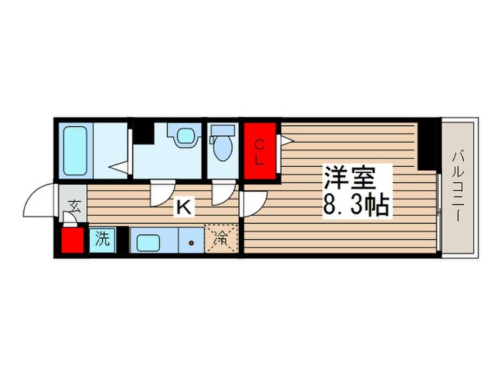 ミルキーウェイ柏の物件間取画像