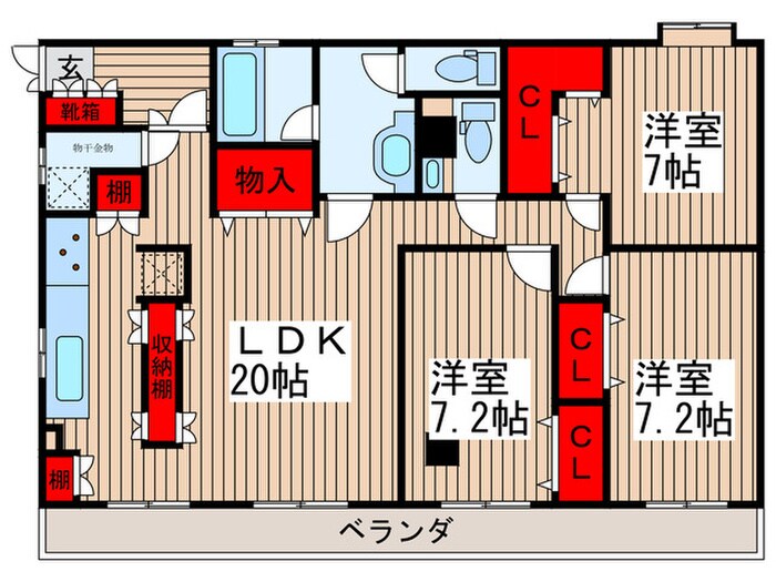 新井ビルの物件間取画像