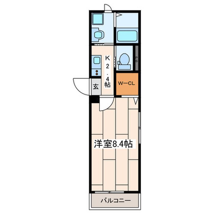 コンフェスト江の島の物件間取画像