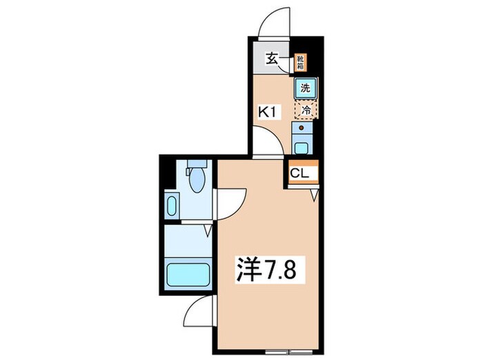 仮）デア清新の物件間取画像