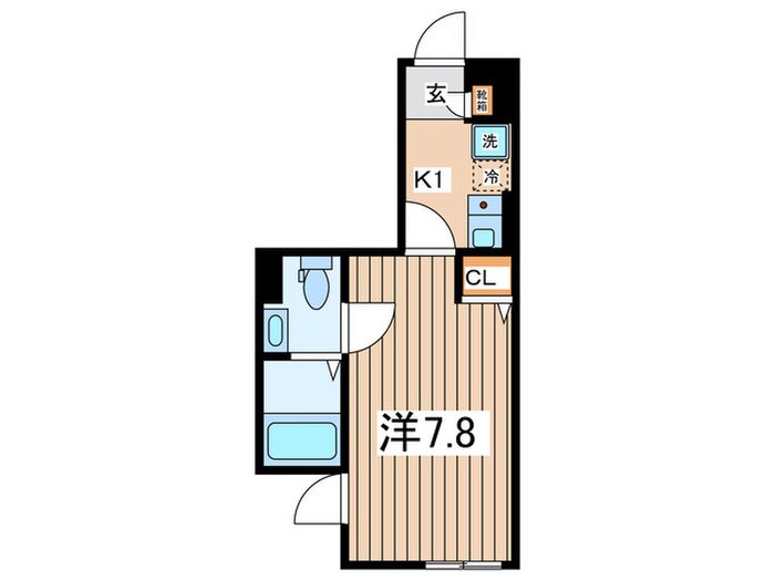 デア清新の物件間取画像