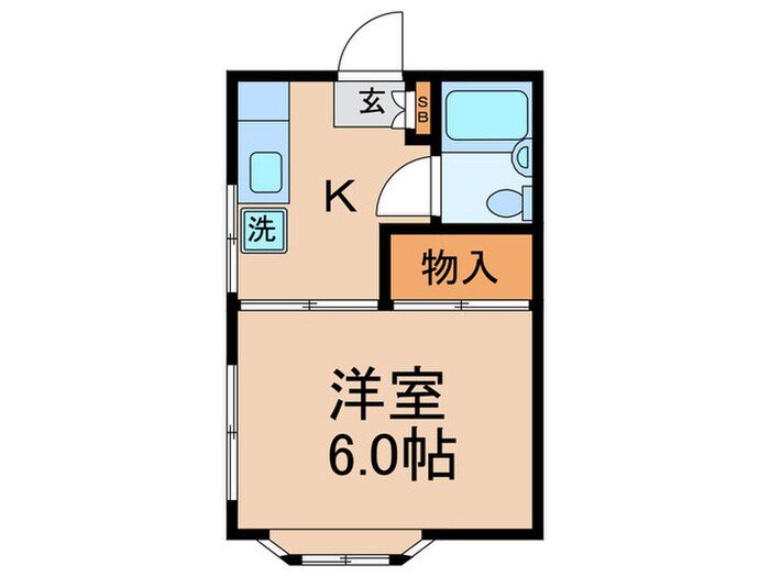 コ－ポ寺口の物件間取画像