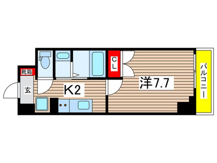 アルファプライム東陽町の物件間取画像