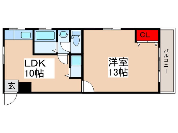 サニ-コ-ポkの物件間取画像
