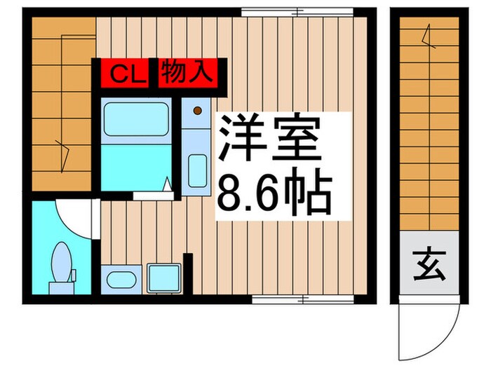 Ｍｑｕａｒｔｏ指扇の物件間取画像