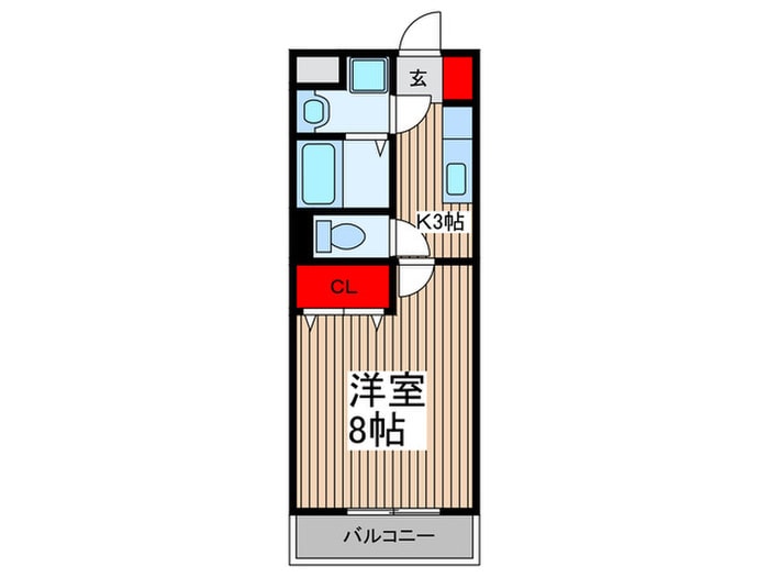 ＣＯＣＯＡの物件間取画像