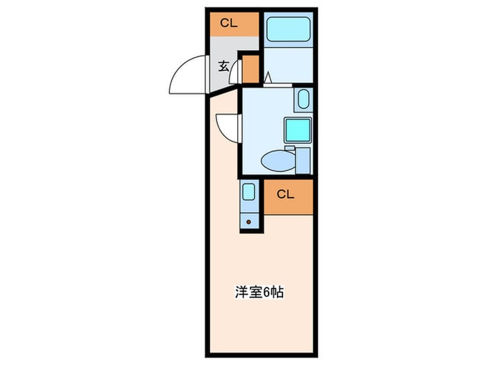 Ｈ．Ａ．西谷の物件間取画像