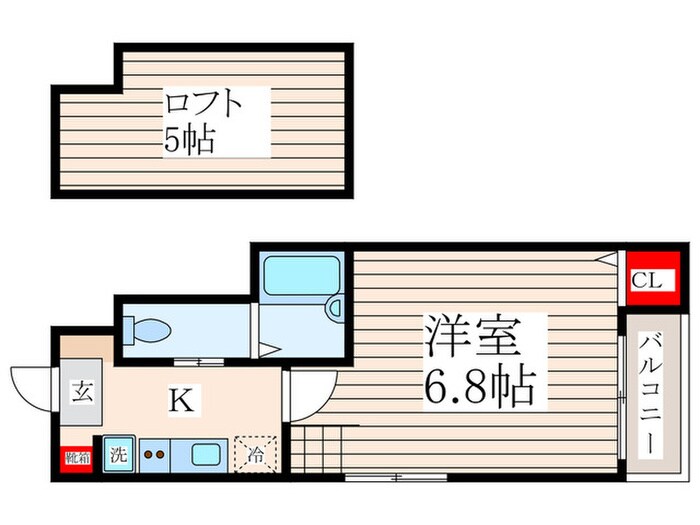 マ－レ船堀の物件間取画像