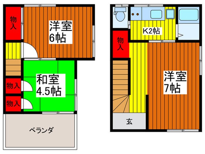 川口市安行領戸建ての物件間取画像