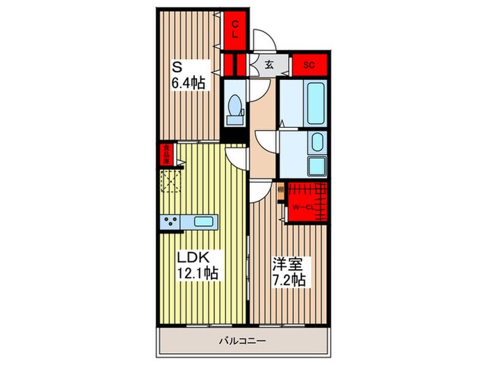 Estilo Claraの物件間取画像