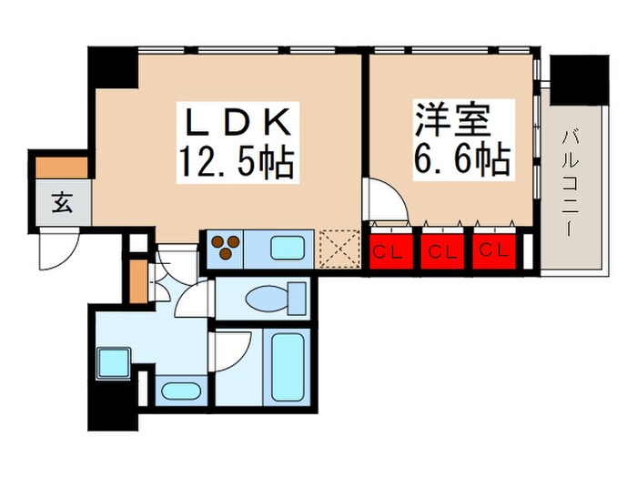 プロスペクトＫＡＬＯＮ三ノ輪の物件間取画像