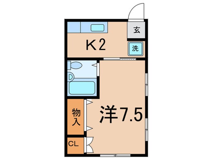 メゾン日東の物件間取画像